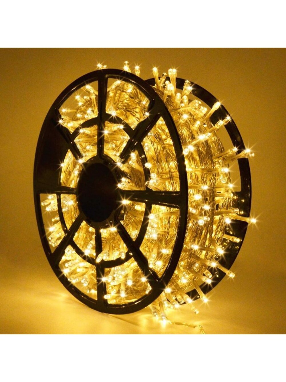 JMEXSUSS 1000 LED Christmas Lights Outdoor Plug in Warm White String Lights